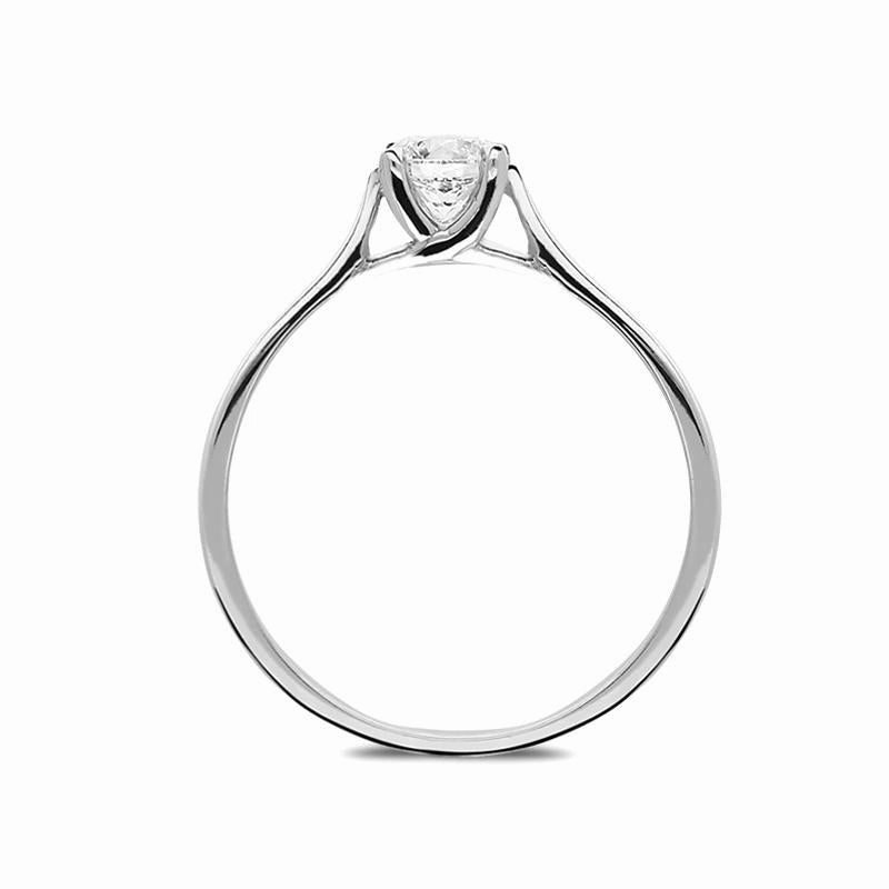 18ct White Gold 0.40ct Diamond Brilliant Cut Solitaire Ring