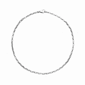 18ct White Gold Chain Necklace