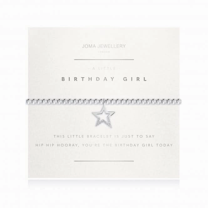 A Little Birthday Girl Faceted Bracelet 3757