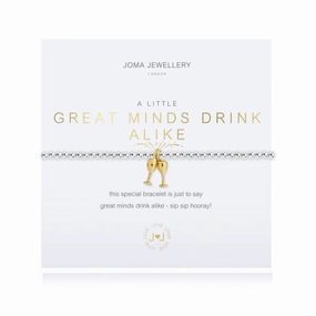 A little Great Minds Drink Alike Bracelet 4679