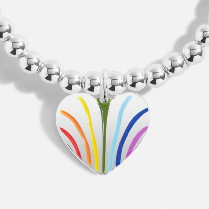 A Little Love Is Love Silver Plated 17.5cm Bracelet 7022