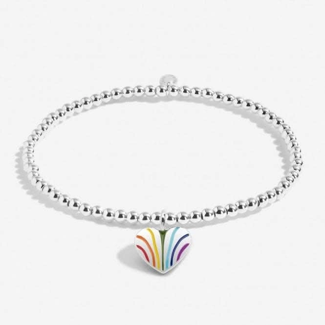 A Little Love Is Love Silver Plated 17.5cm Bracelet 7022