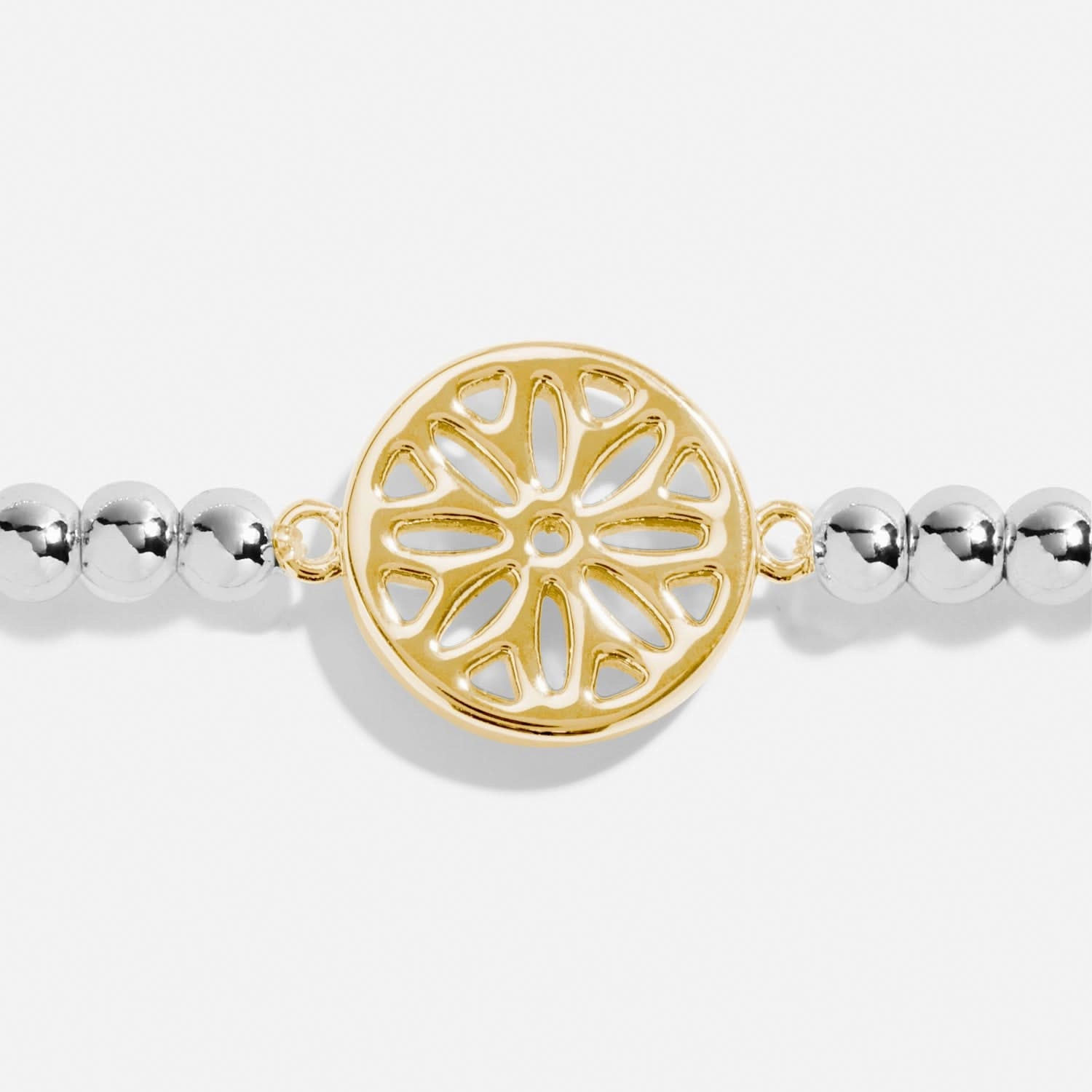 A Little Peace Silver & Gold Plated Bracelet 8151