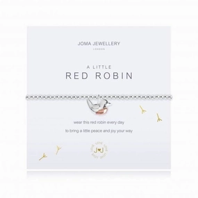 A Little Red Robin Bracelet 2659