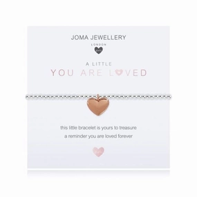 A Little You Are Loved Silver 15.5cm Stretch Bracelet C480