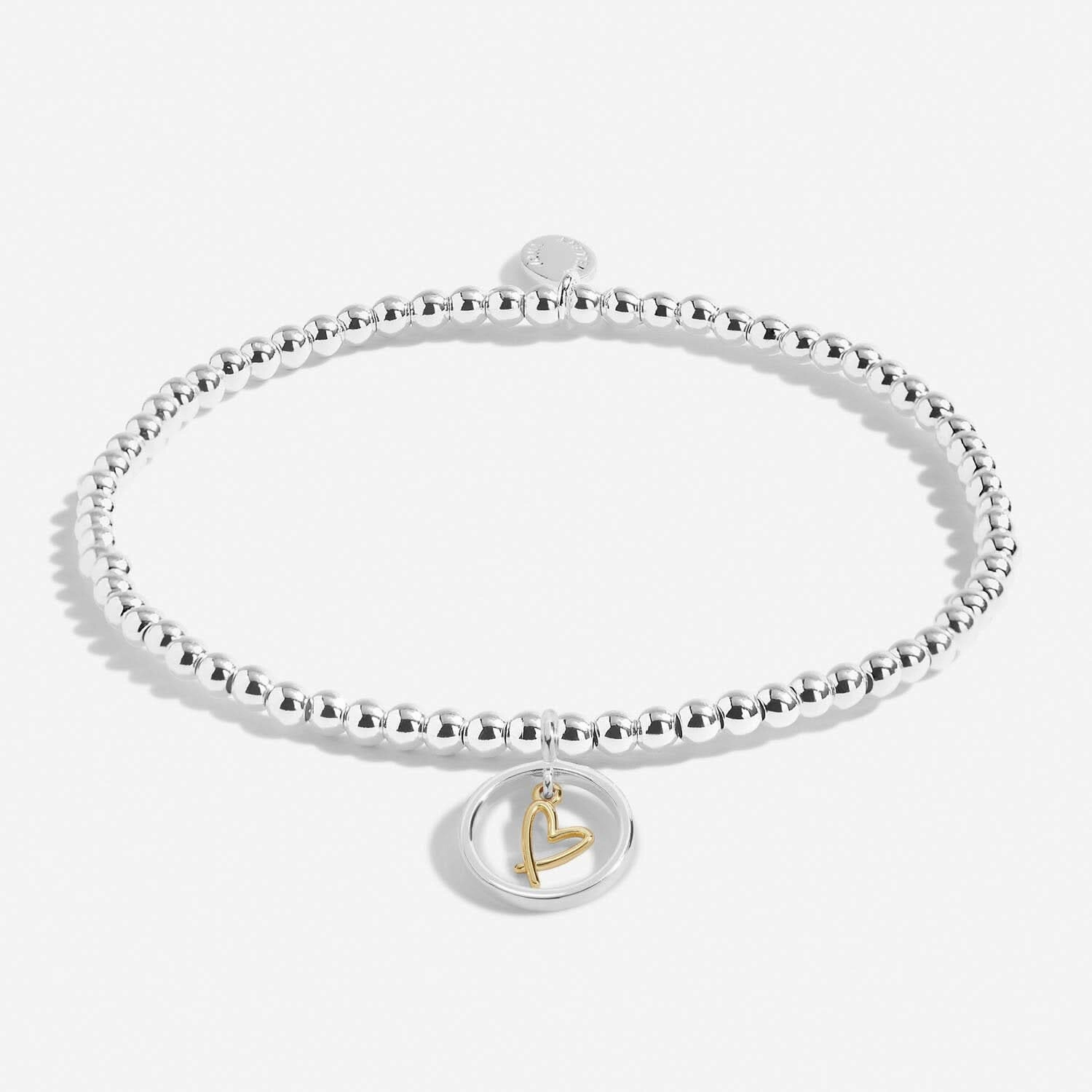 Always My Daughter Forever My Friend Silver Gold Plated 17.5cm Bracelet 6847