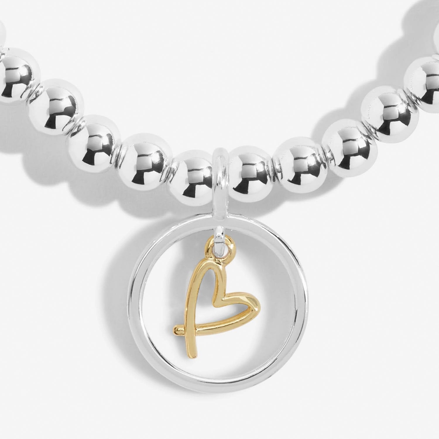 Always My Daughter Forever My Friend Silver Gold Plated 17.5cm Bracelet 6847