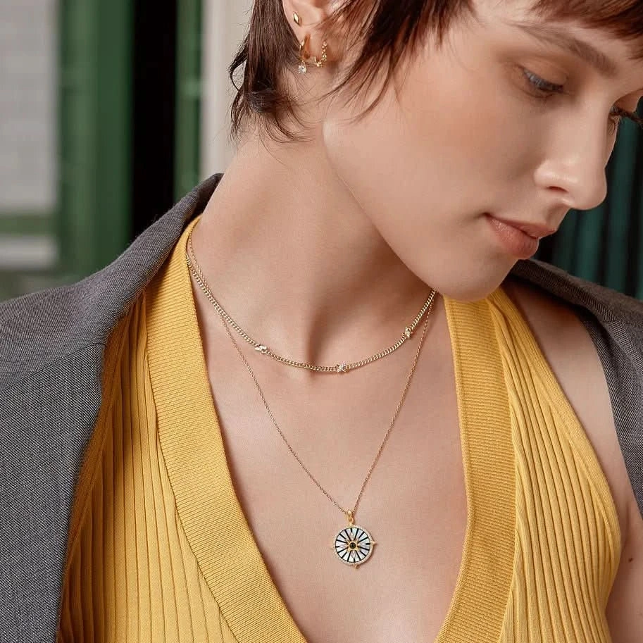 Ania Haie Gold Astrolabe Necklace N061-07G