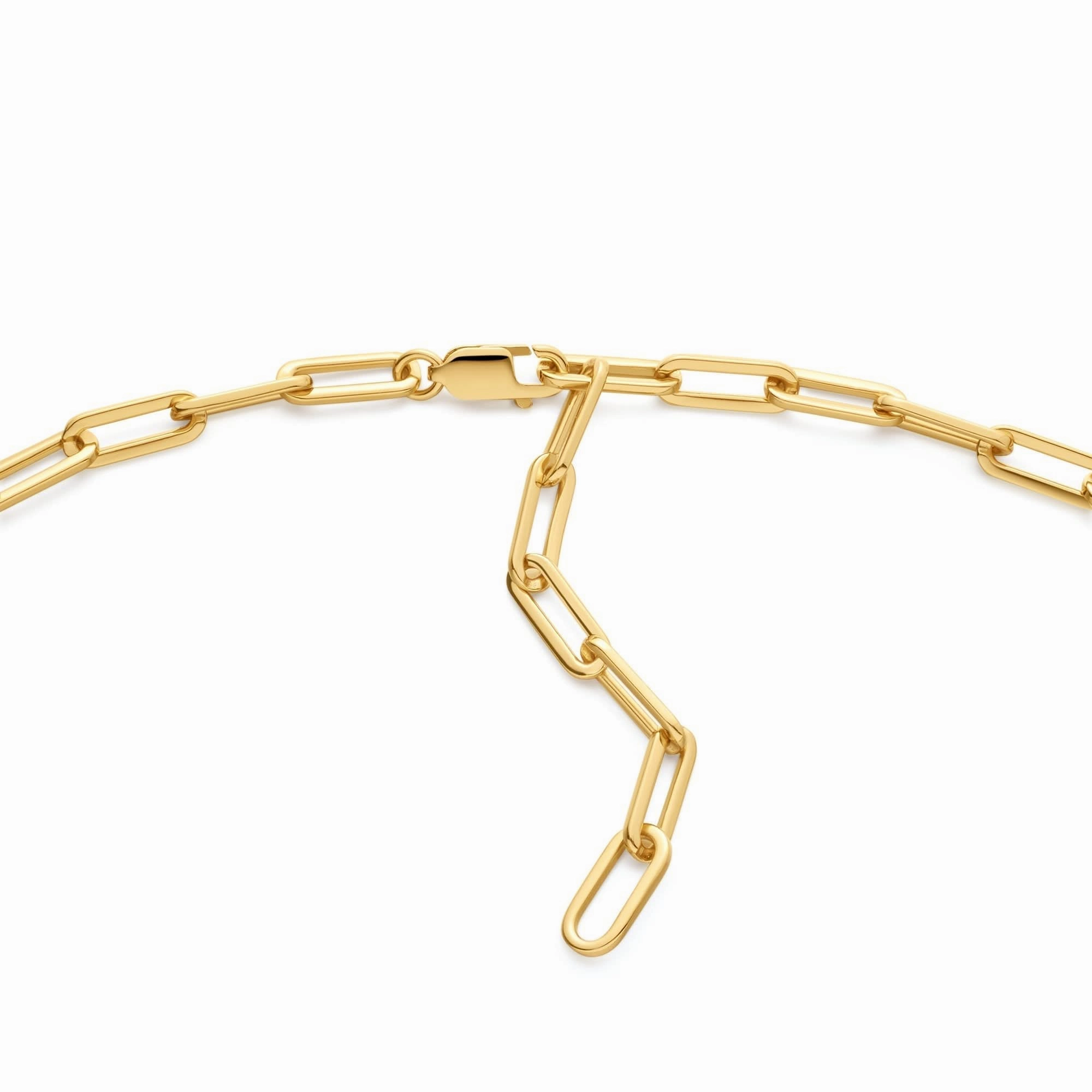 Ania Haie Gold Linked Chunky Chain Necklace N060-06G