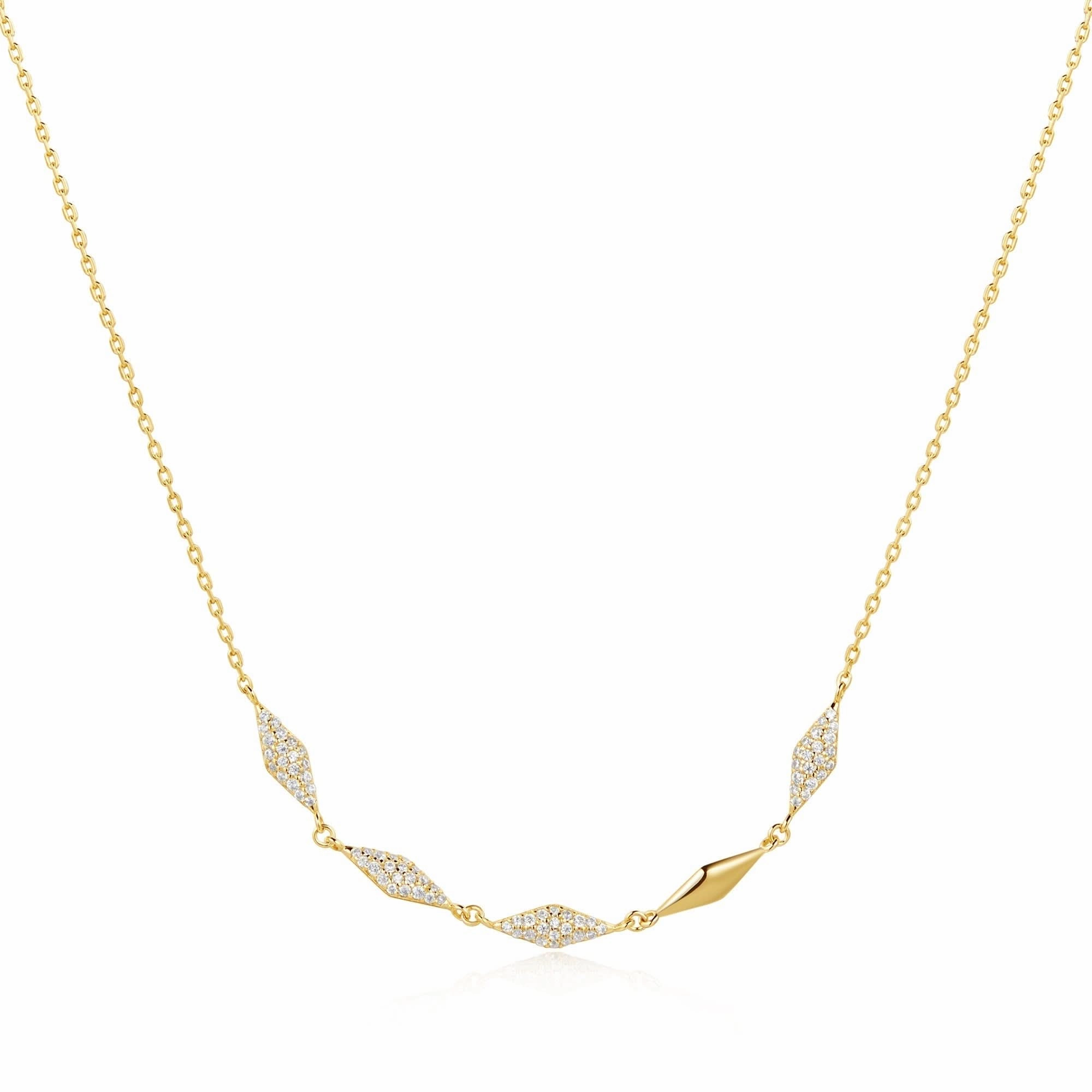 Ania Haie Gold Multi Sparkle Necklace N061-06G