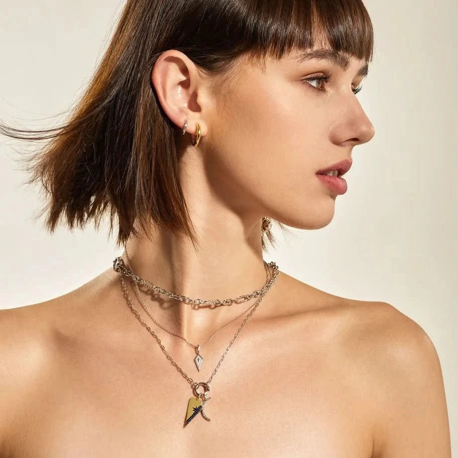 Ania Haie Silver Mother Of Pearl Kite Charm NC048-25H