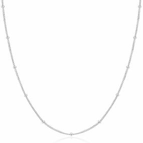 Ania Haie Silver Orb Chain Necklace N060-01H