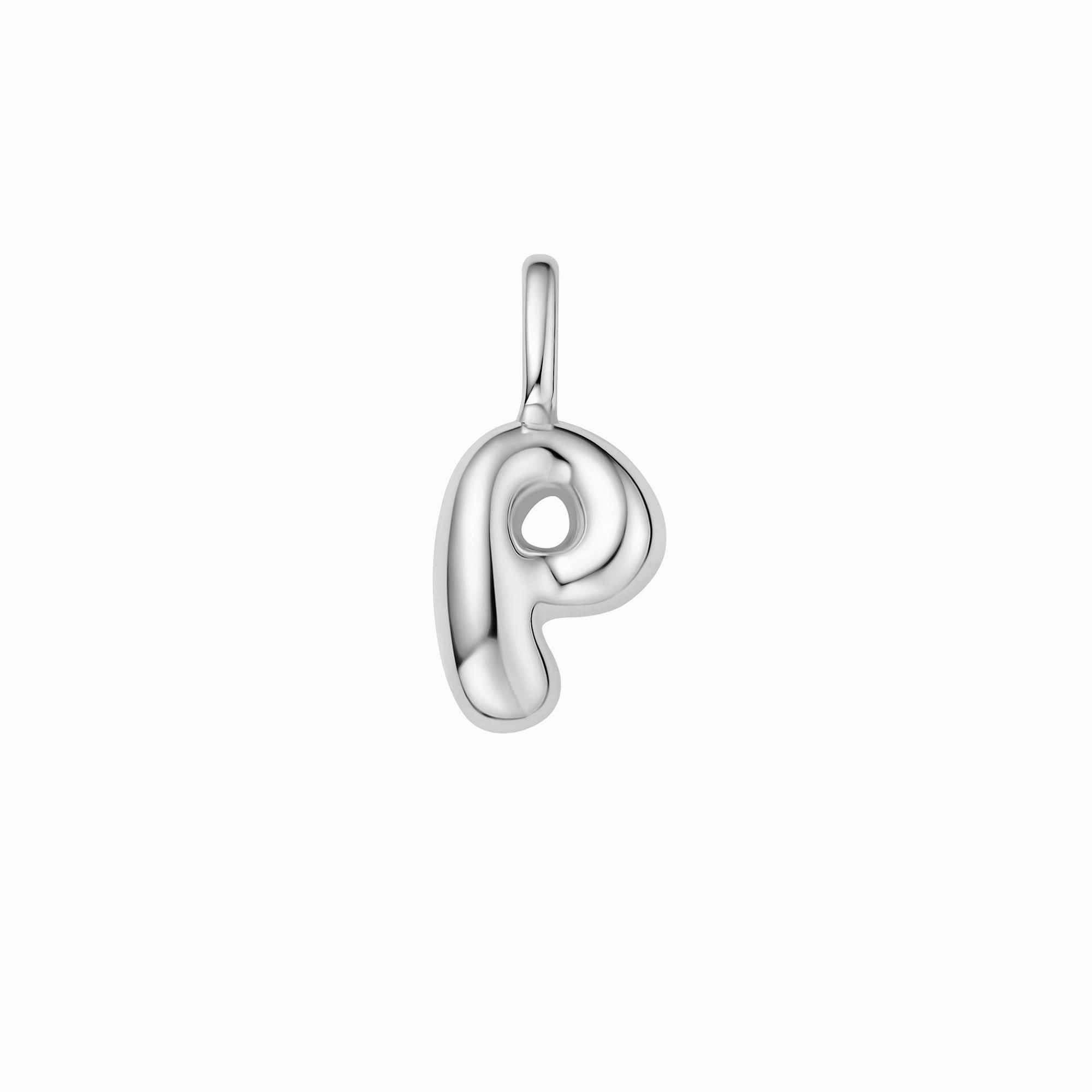 Ania Haie Silver P Letter Charm NC060-31H