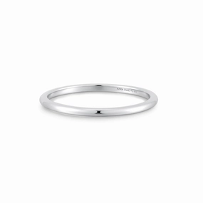 Ania Haie Silver Plain Ring R058-01H
