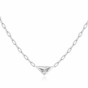 Ania Haie Silver Triangle Necklace N059-02H