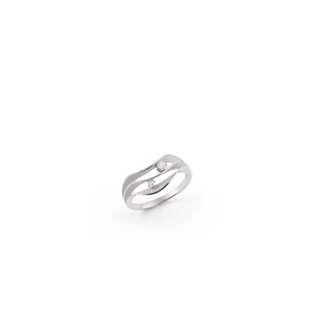 Annamaria Cammilli 18ct White Ice & Diamond Dune Atolli Series Ring