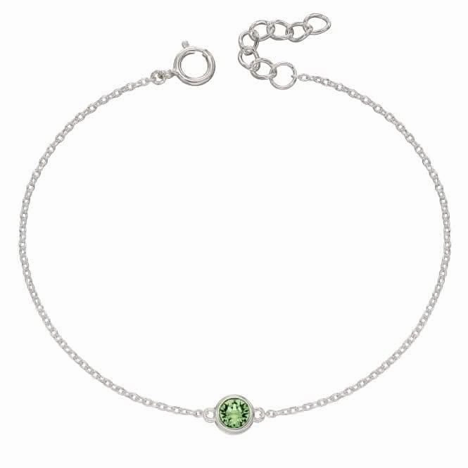 August Birthstone Bracelet with Swarovski Crystal B5291