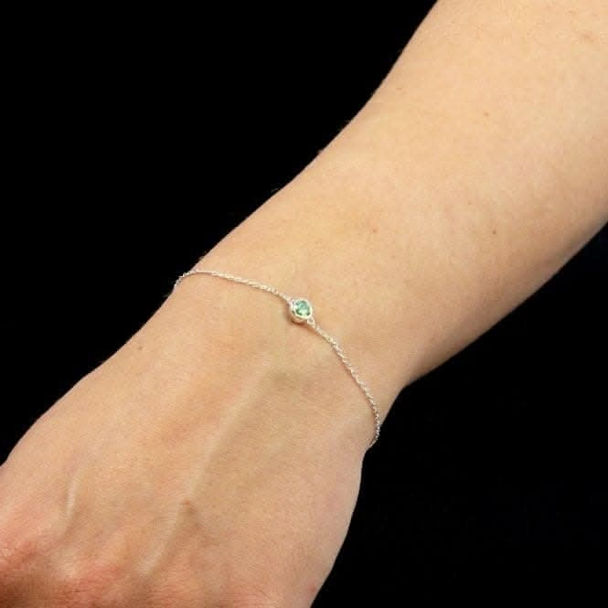 August Birthstone Bracelet with Swarovski Crystal B5291