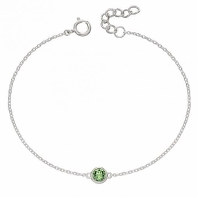 August Birthstone Bracelet with Swarovski Crystal B5291