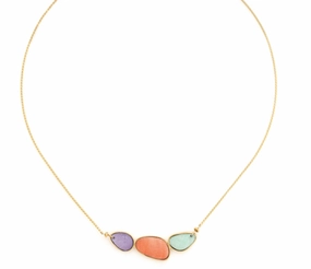 AURORE Laminated Capiz Short Necklace