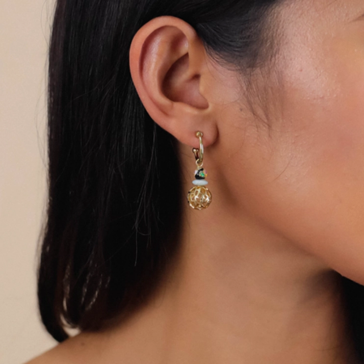 BAYA Mini Creole Earrings