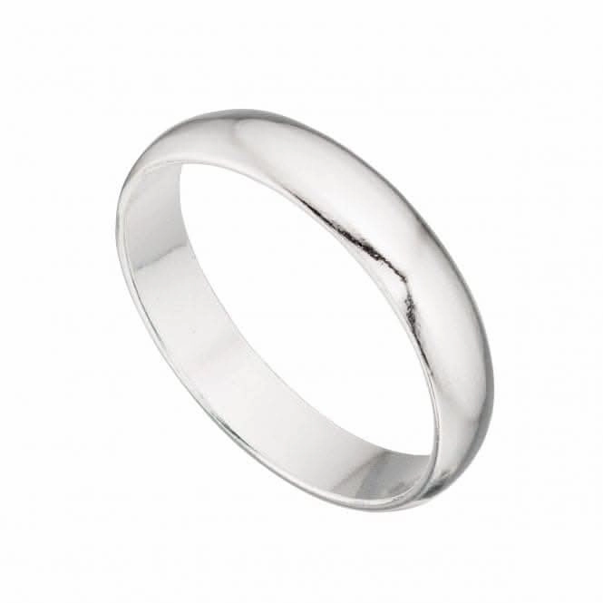 Beginnings Sterling Silver 4mm Band Ring R131