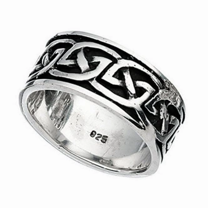 Beginnings  Sterling Silver Celtic Band Ring R088