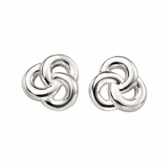 Beginnings Sterling Silver E5396 Celtic Knot Stud Earrings