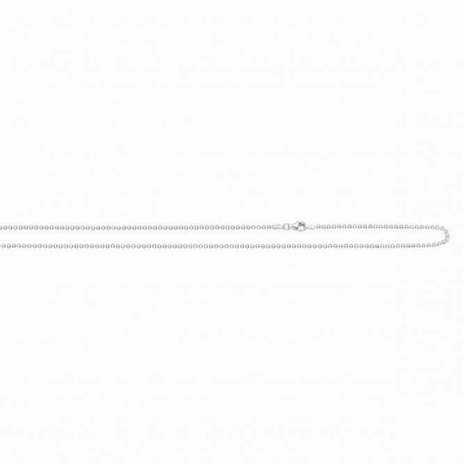 Beginnings Sterling Silver N3150 Diamond Cut Ball 51cm Chain