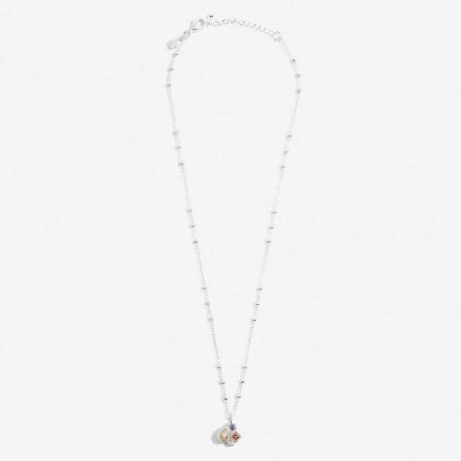 Bridal A Little Beautiful Bridesmaid Silver 46cm   5cm Necklace 7028