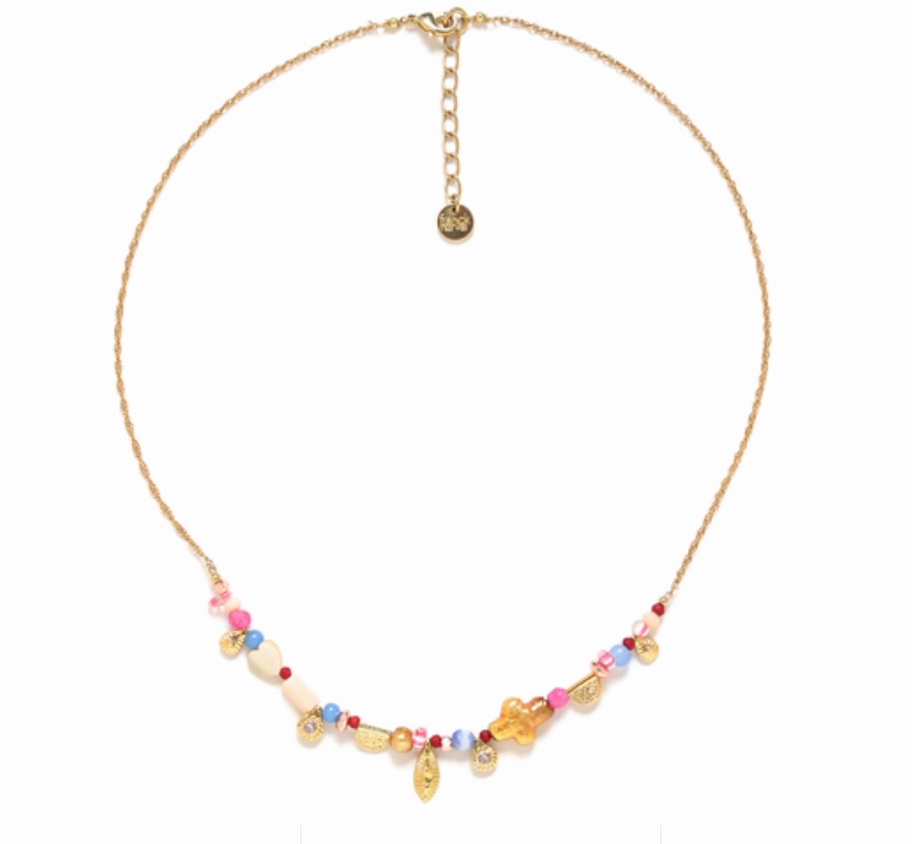 CALI 3 small drop dangle necklace