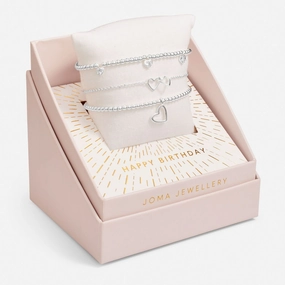 Celebrate You Gift Box Happy Birthday Silver Plated 7668