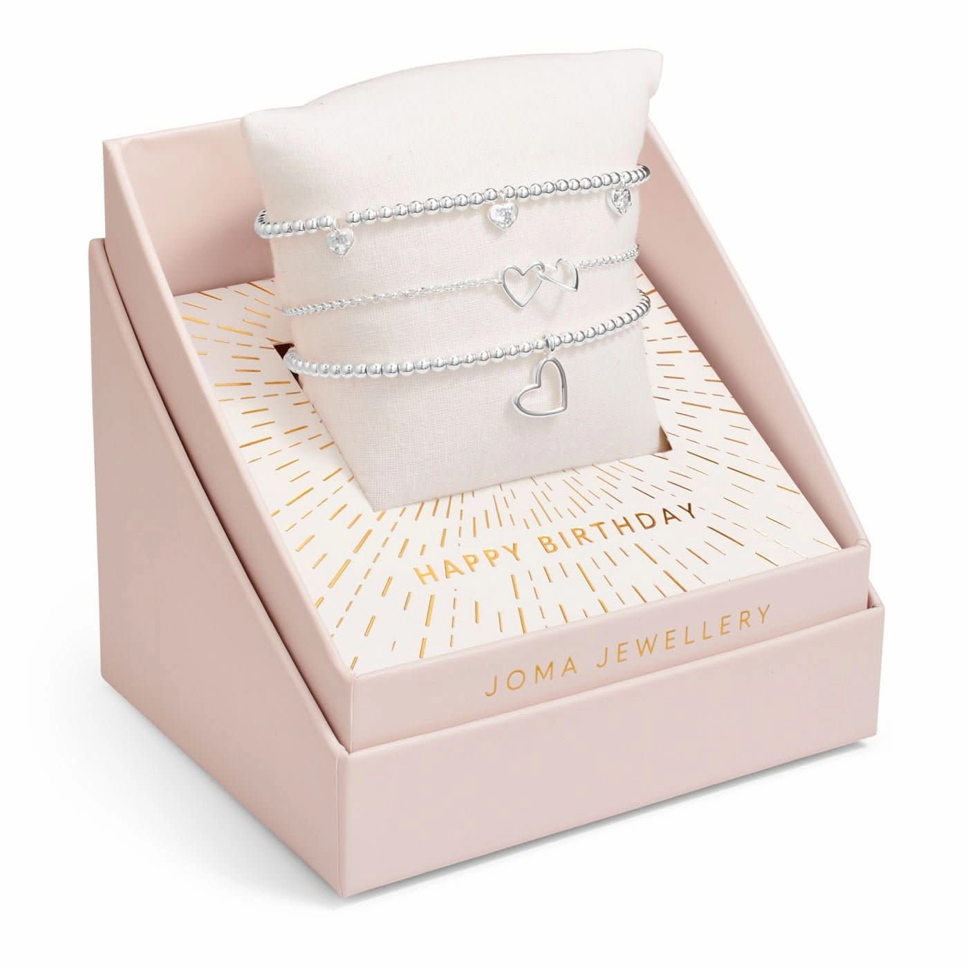 Celebrate You Gift Box Happy Birthday Silver Plated 7668