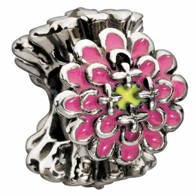 Chamilia Charm Blooming Zinnia Pink