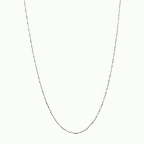 Chamilia Sterling Silver Glam Chain Adjustable Necklace 60cm