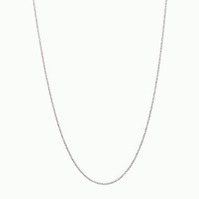 Chamilia Sterling Silver Glam Chain Adjustable Necklace 60cm