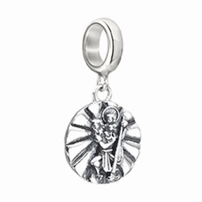 Chamilia Sterling Silver Saint Christopher Soul Charm