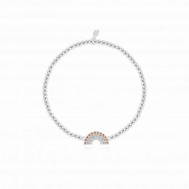 Childrens A Little Be Kind Silver 15.5cm Stretch Bracelet C504