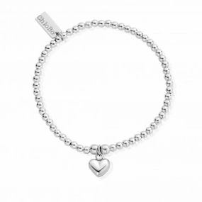 ChloBo Cute Charm Puffed Heart Bracelet SBCC023
