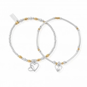 ChloBo Gold and Silver Double Devotion Set of 2 GMBSET572732