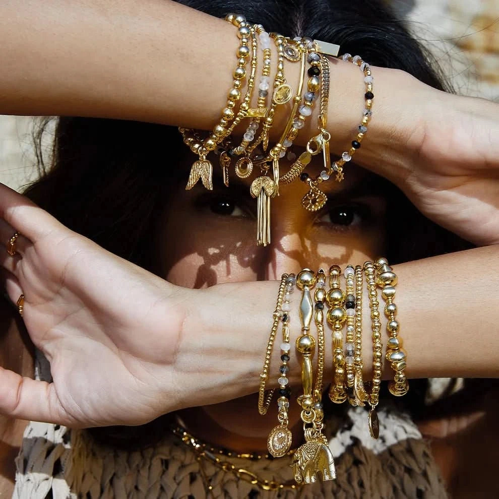 ChloBo Gold Be Courageous Bracelet GBCOSB