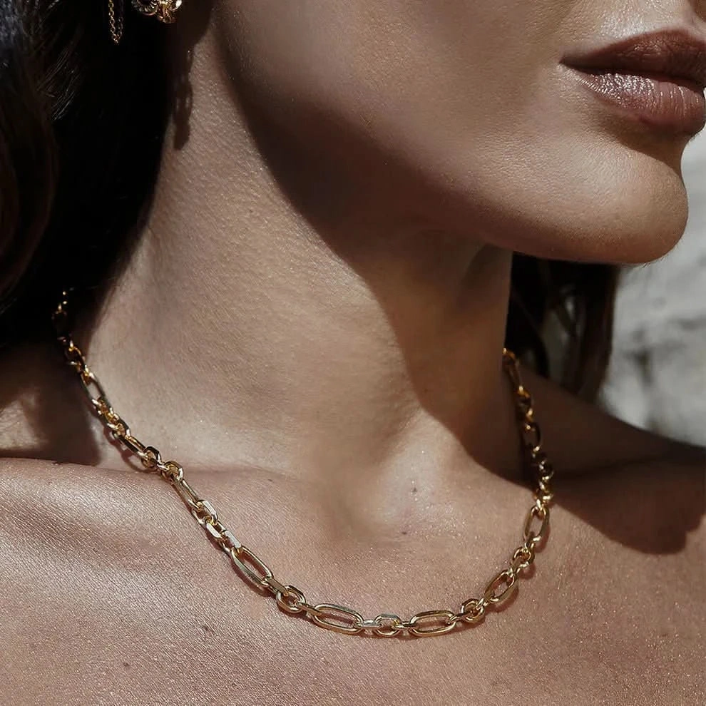 ChloBo Gold Chain Of Courage Necklace GN3475