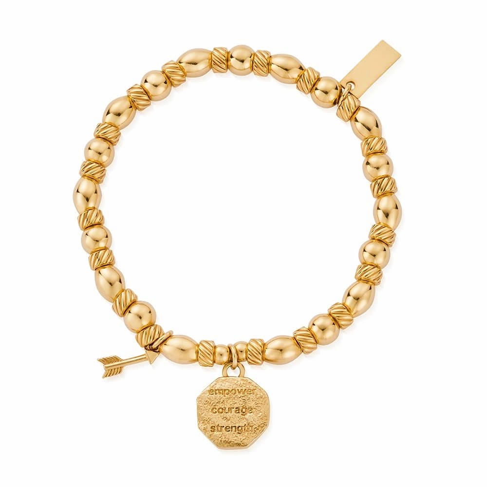 ChloBo Gold Graceful Arrow Bracelet GBTH34773044