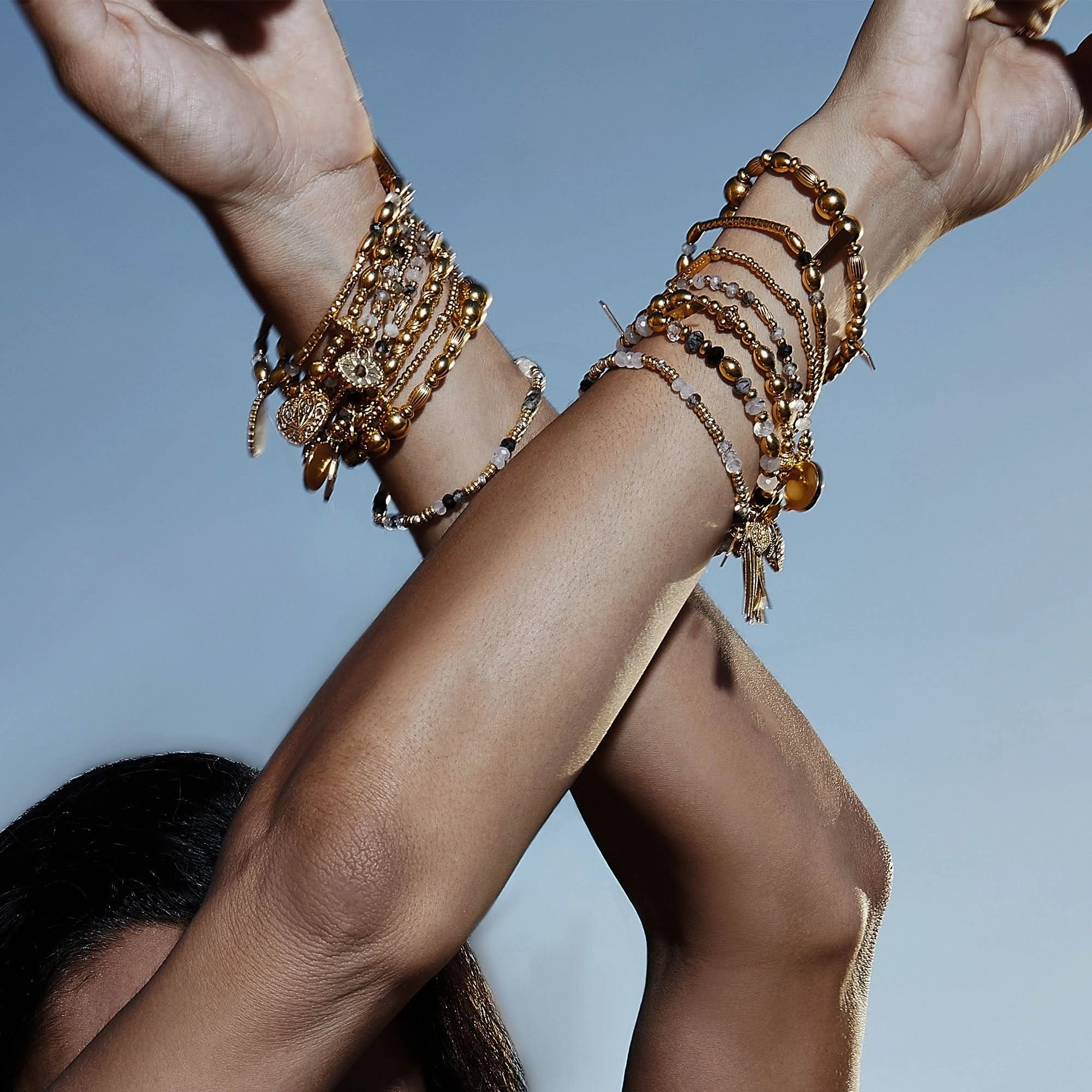 ChloBo Gold Inner Glow Bracelet GBFRBB059