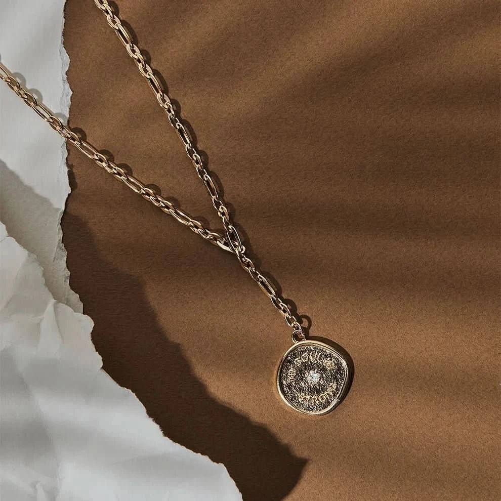 ChloBo Gold My Soul Is Strong Necklace GN3473
