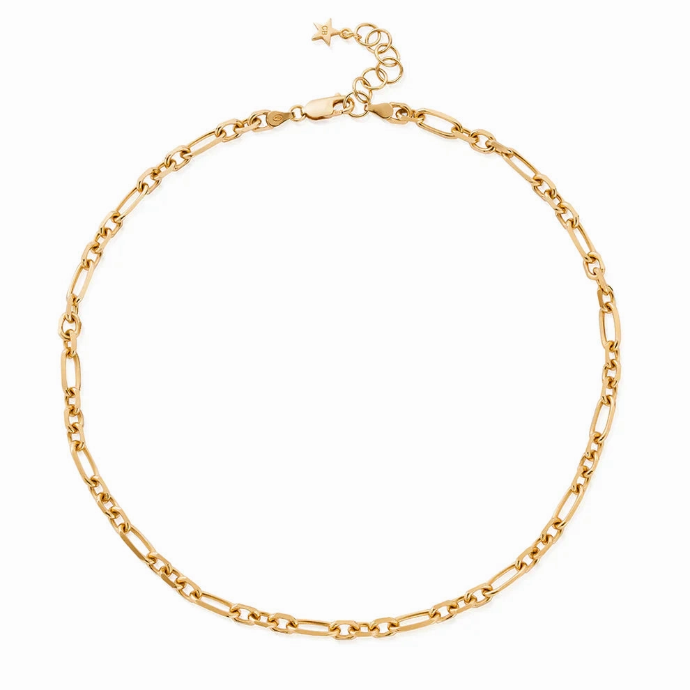 Chlobo Gold Plated Chain Of Courage Necklace