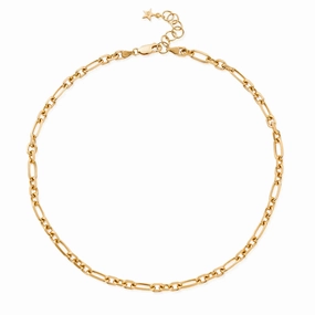 Chlobo Gold Plated Chain Of Courage Necklace