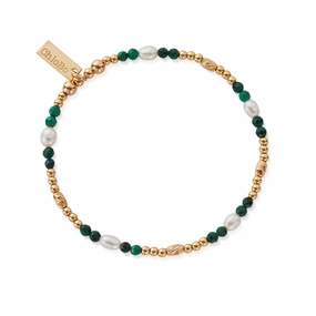 ChloBo Gold Plated Sterling Silver Inner Wisdom Bracelet