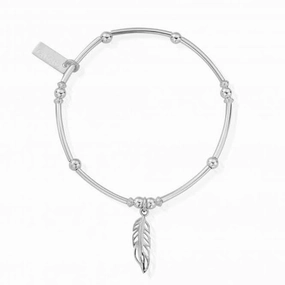 ChloBo Mini Noodle Ball Feather Bracelet SBMNB570