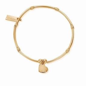 ChloBo Mini Noodle Sparkle Rice Love Heart Charm GBMNSR1075